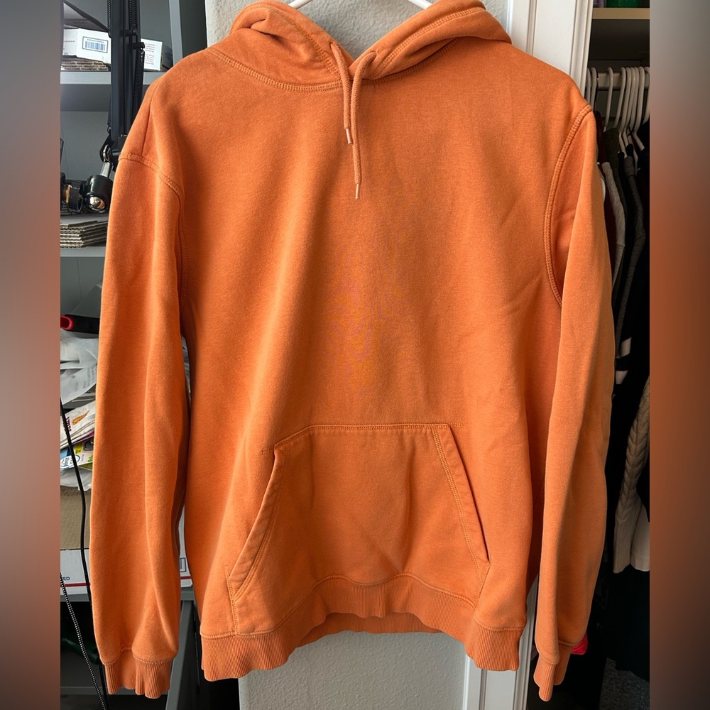 Men’s H&M Orange Hoodie Size Medium
